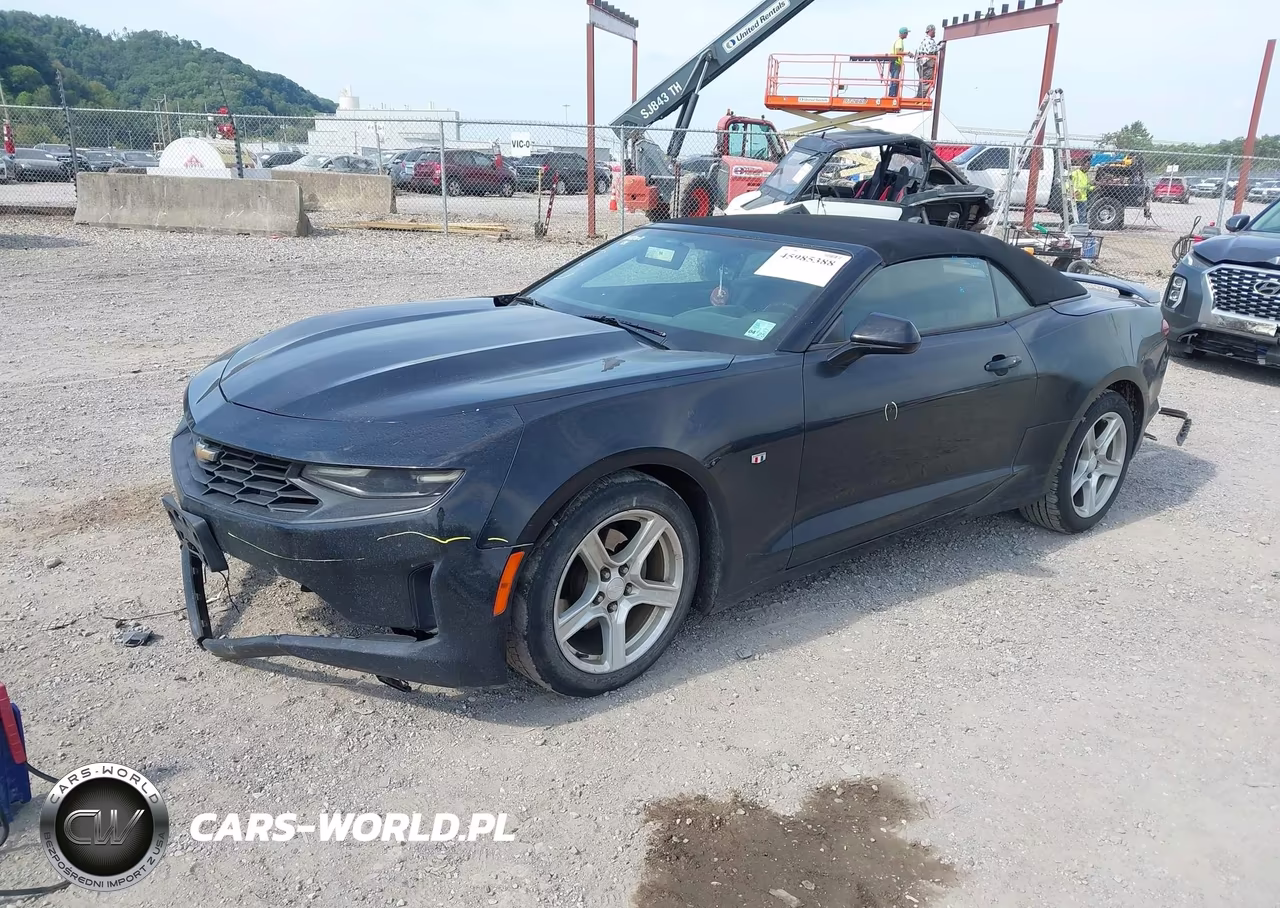 2019 Chevrolet Camaro 1Lt VIN:1G1FB3DX0K0110314 - 2