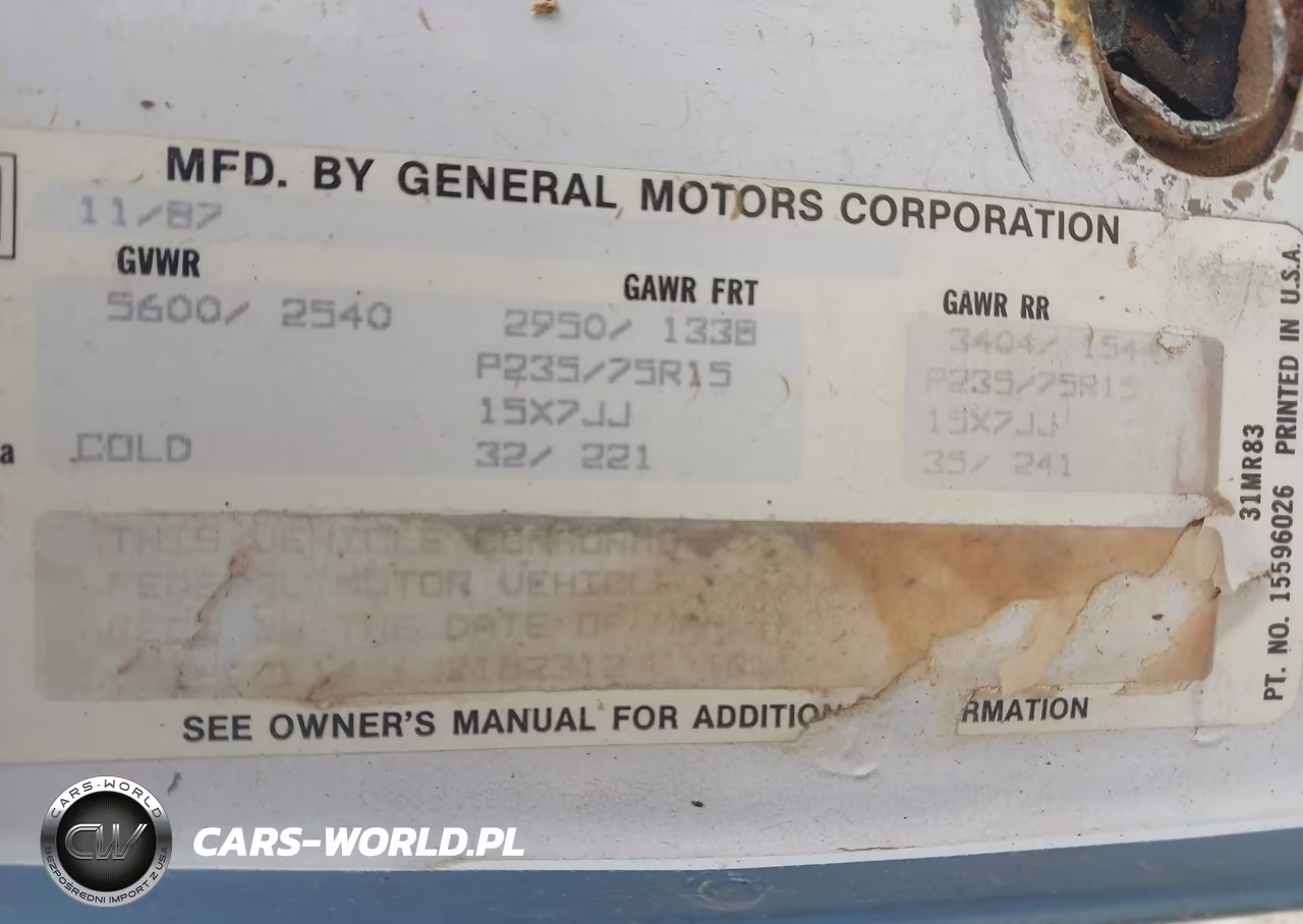 1988 Chevrolet Gmt-400 C1500 VIN:1GCDC14K6JZ182312 - 9