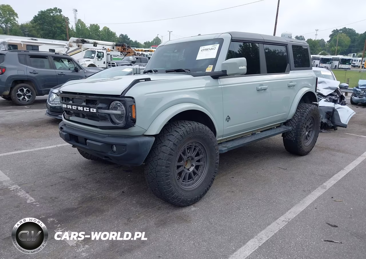 2022 Ford Bronco Outer Banks VIN:1FMEE5BP6NLB45768 - 2