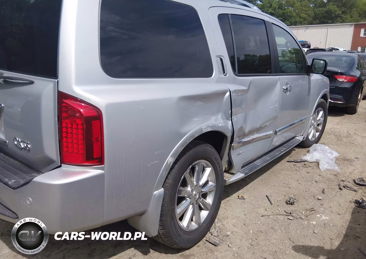 2008 Infiniti Qx56 VIN:5N3AA08C48N913961 - 4