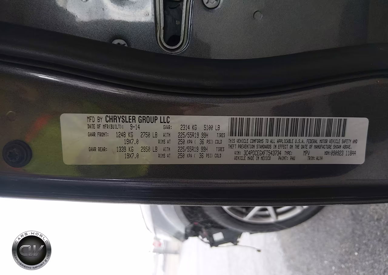2015 Dodge Journey R-T VIN:3C4PDCEGXFT543734 - 9
