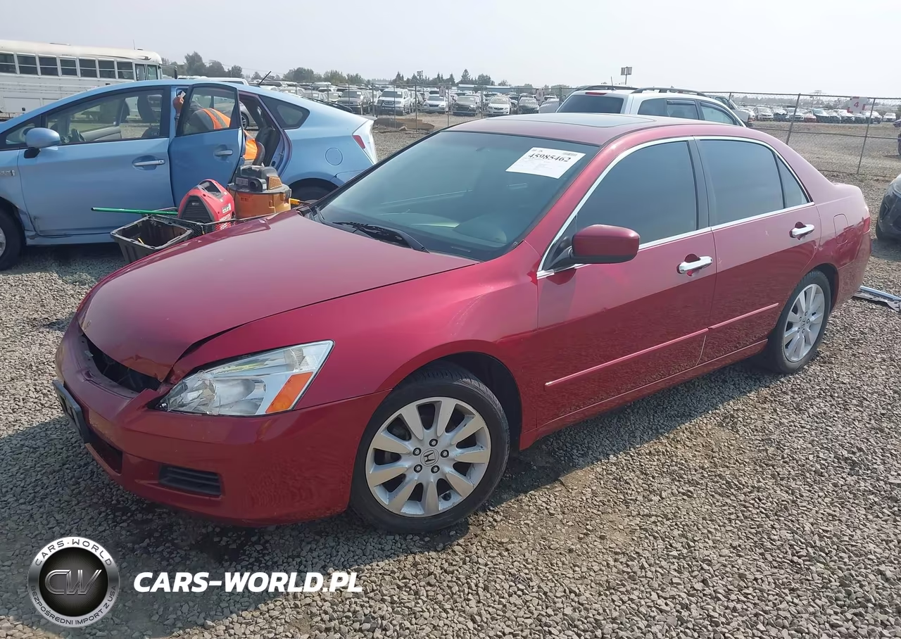 2007 Honda Accord 3.0 Ex VIN:1HGCM665X7A103164 - 2