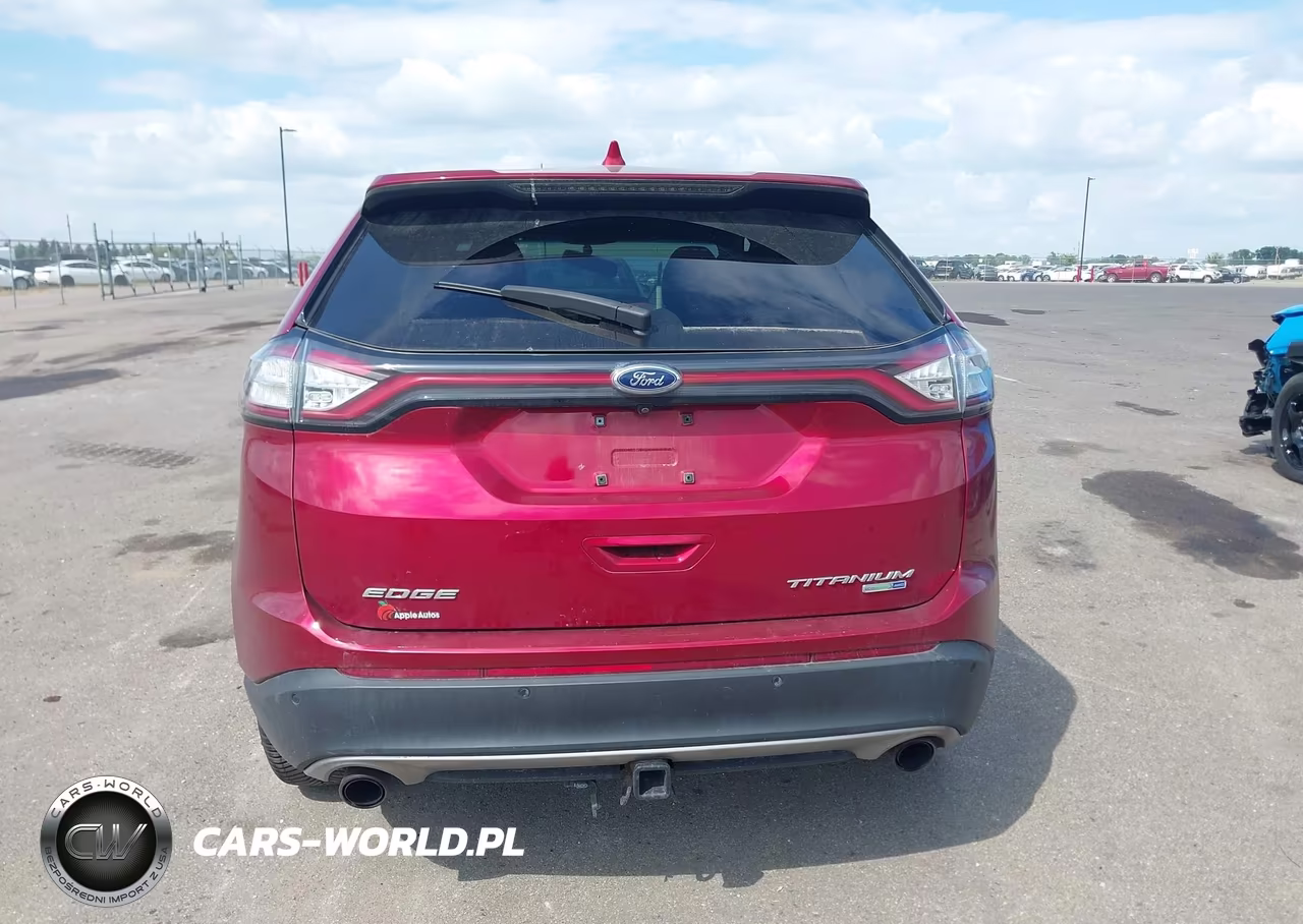 2016 Ford Edge Titanium VIN:2FMPK4K98GBB27191 - 16