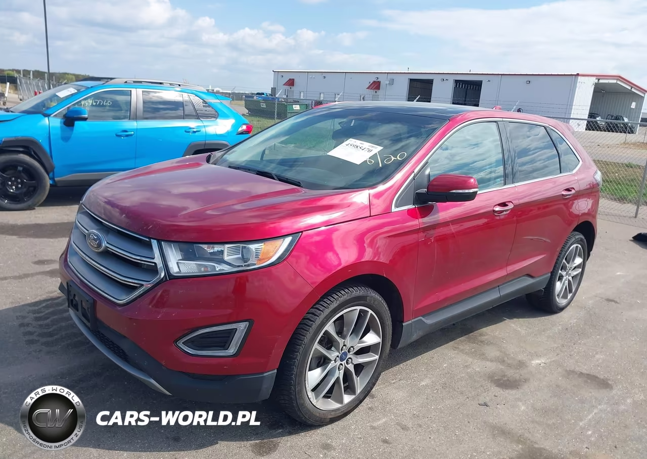 2016 Ford Edge Titanium VIN:2FMPK4K98GBB27191 - 2