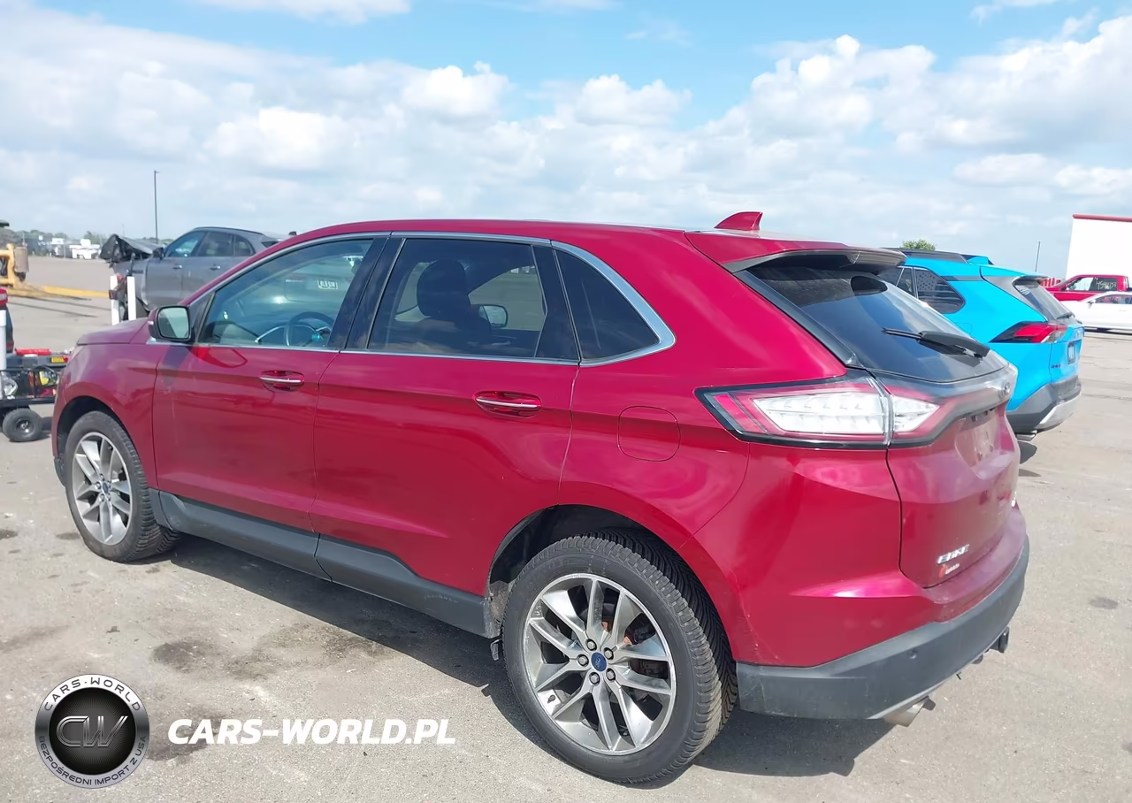 2016 Ford Edge Titanium VIN:2FMPK4K98GBB27191 - 3