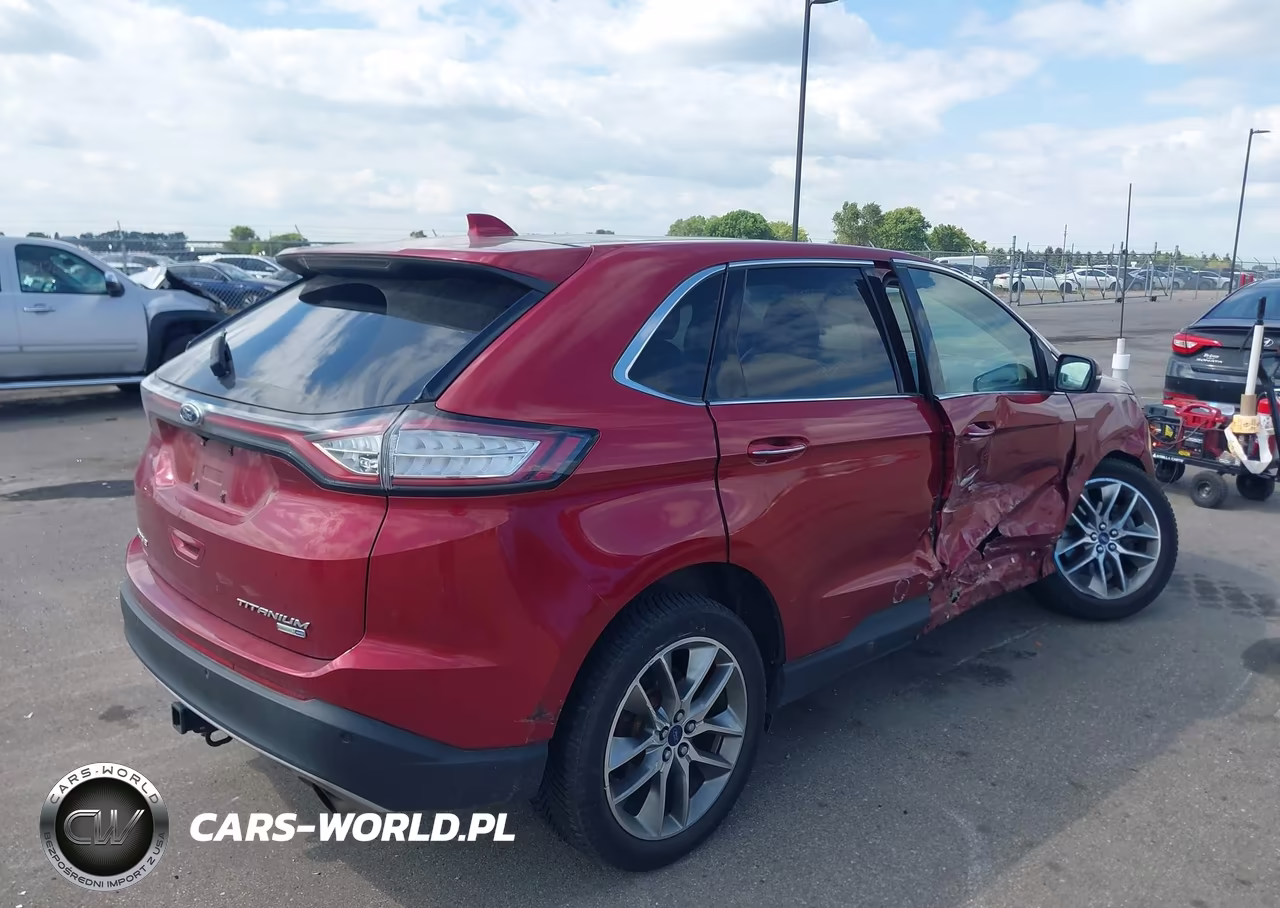 2016 Ford Edge Titanium VIN:2FMPK4K98GBB27191 - 4