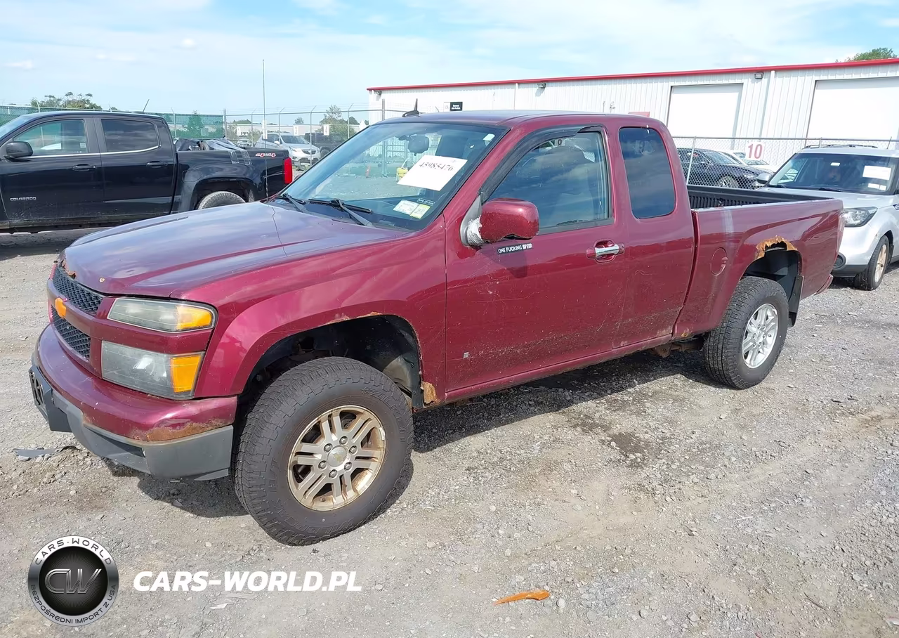 2009 Chevrolet Colorado Lt VIN:1GCDT19E098135121 - 2