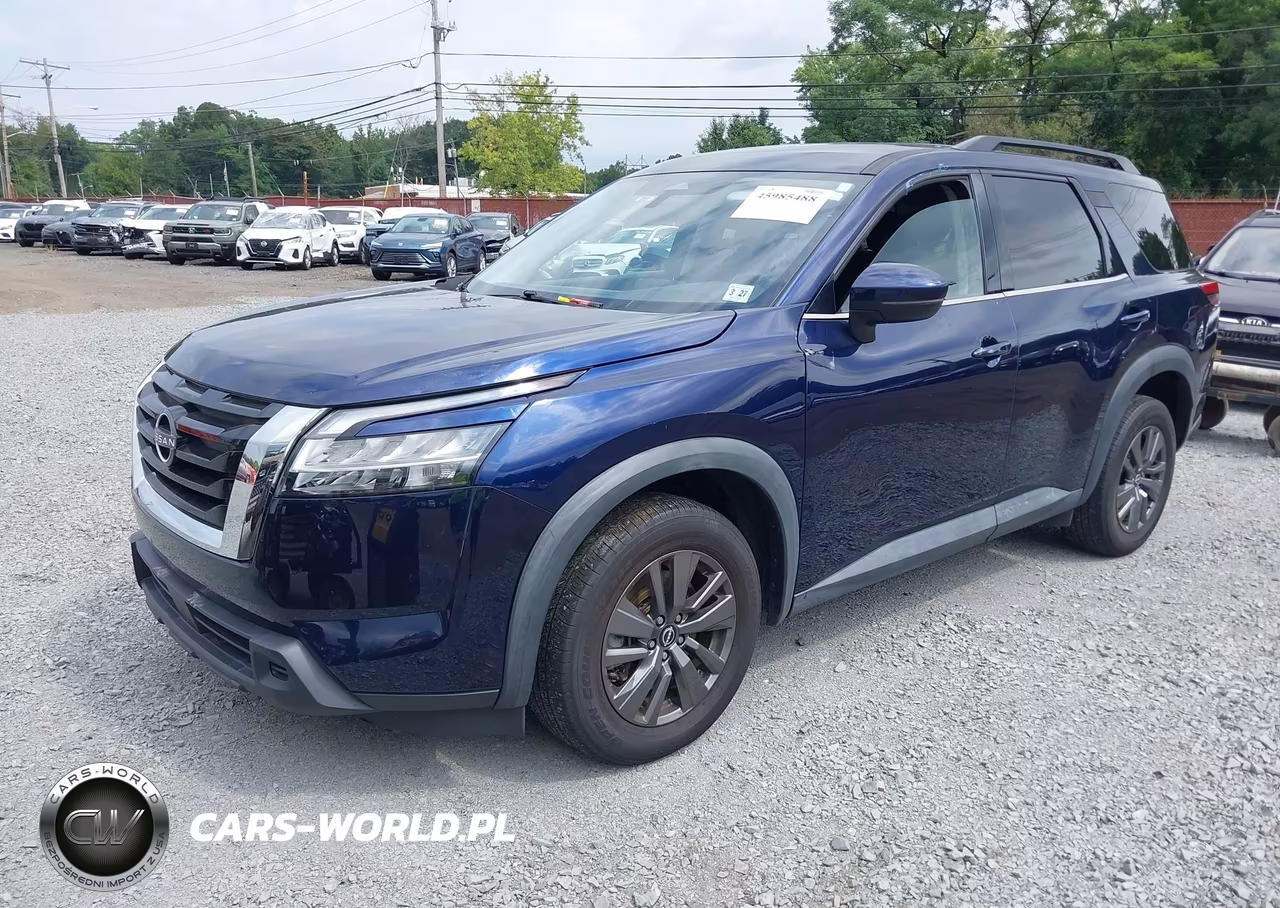 2022 Nissan Pathfinder Sv 4Wd VIN:5N1DR3BC4NC237933 - 2