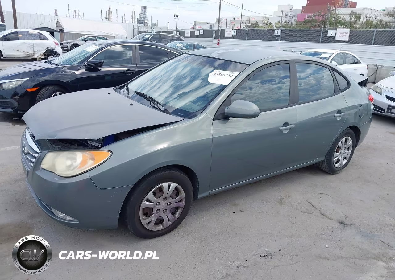 2010 Hyundai Elantra Gls VIN:KMHDU4AD1AU842110 - 2