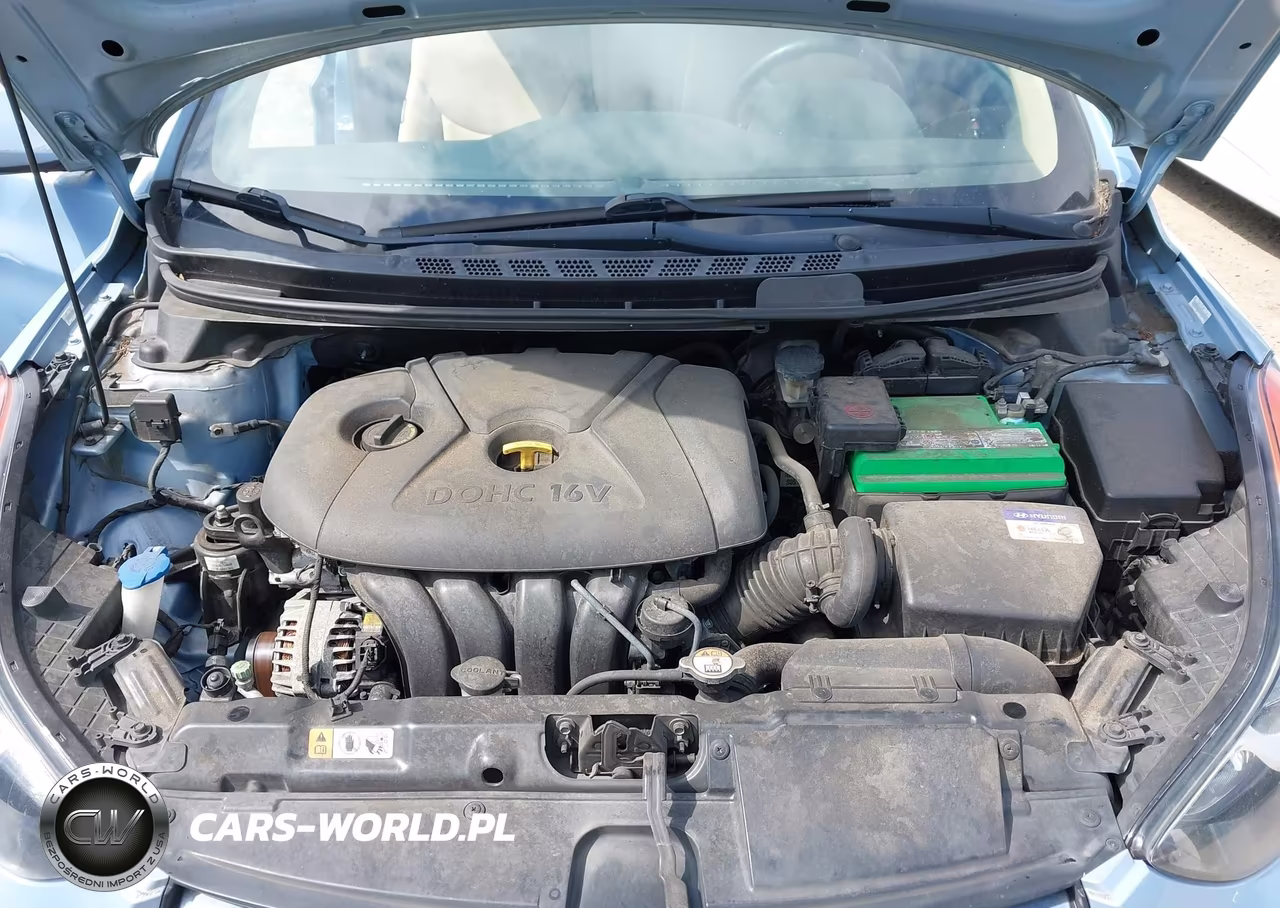 2013 Hyundai Elantra Gls VIN:KMHDH4AE1DU798952 - 10
