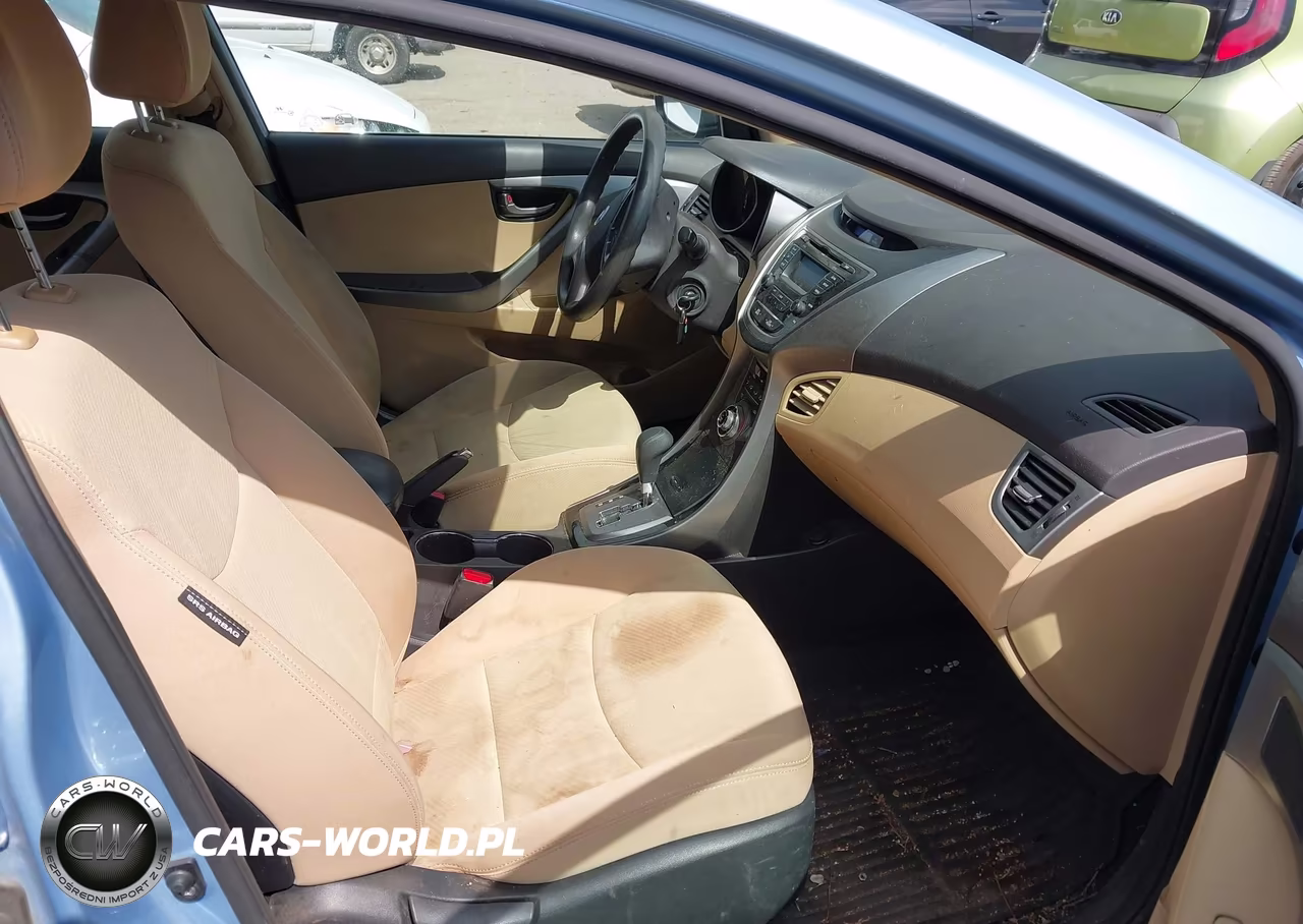 2013 Hyundai Elantra Gls VIN:KMHDH4AE1DU798952 - 5