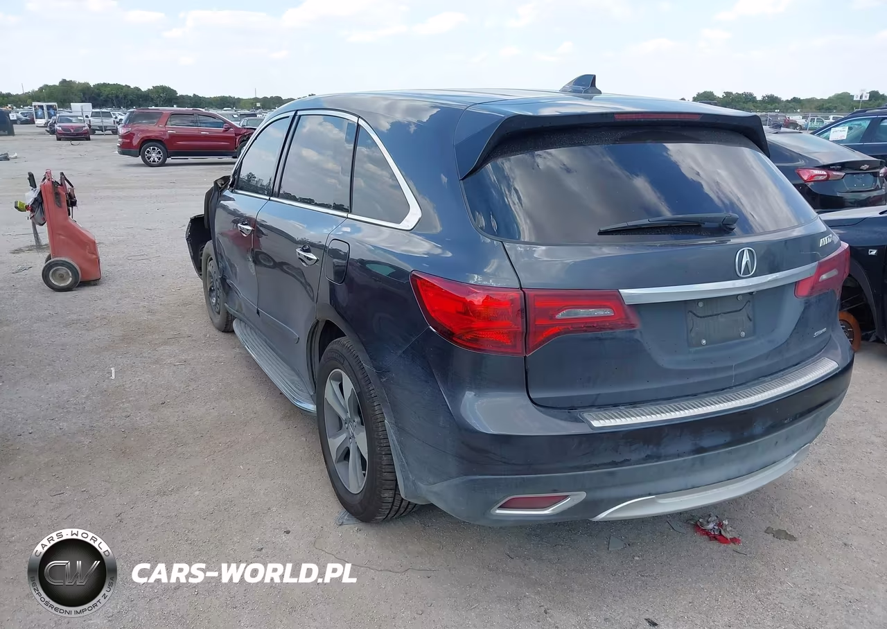 2014 Acura Mdx VIN:5FRYD4H23EB024627 - 3