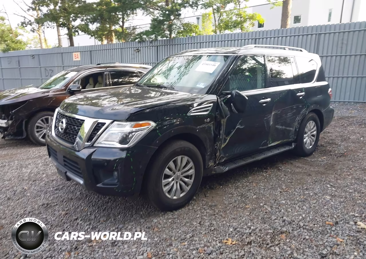 2019 Nissan Armada Sv VIN:JN8AY2NCXK9587998 - 2