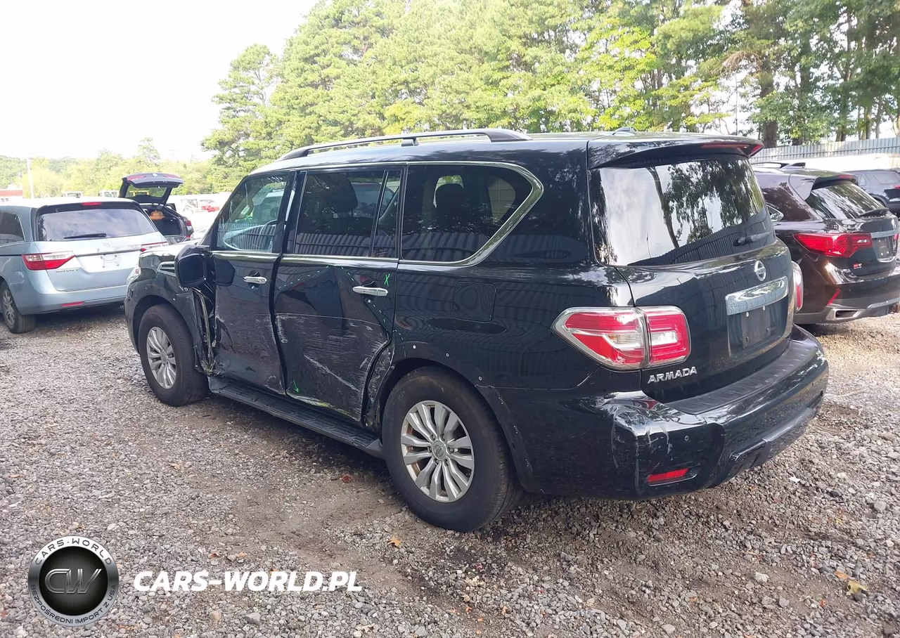 2019 Nissan Armada Sv VIN:JN8AY2NCXK9587998 - 3