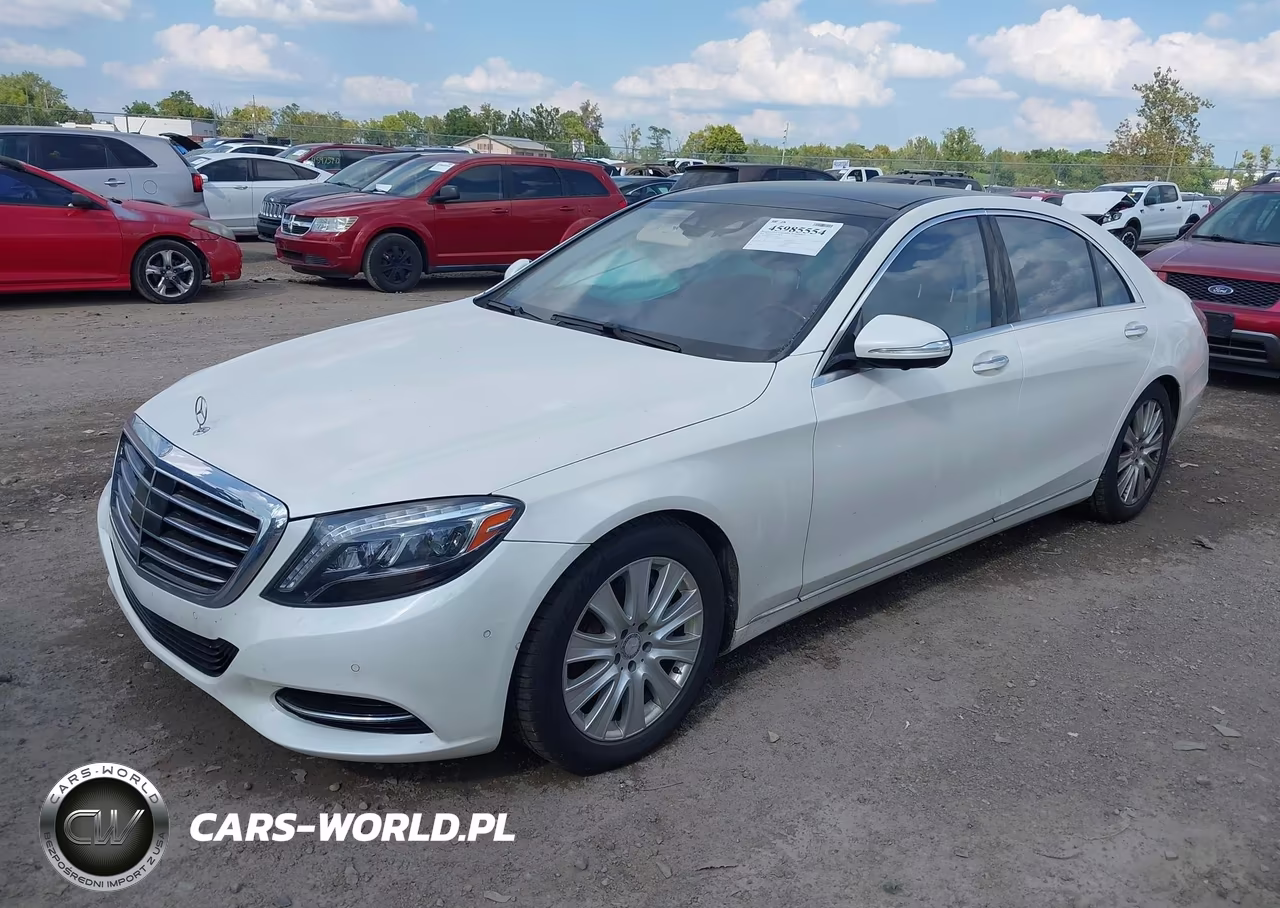 2015 Mercedes-Benz S 550 4Matic VIN:WDDUG8FB9FA161203 - 2
