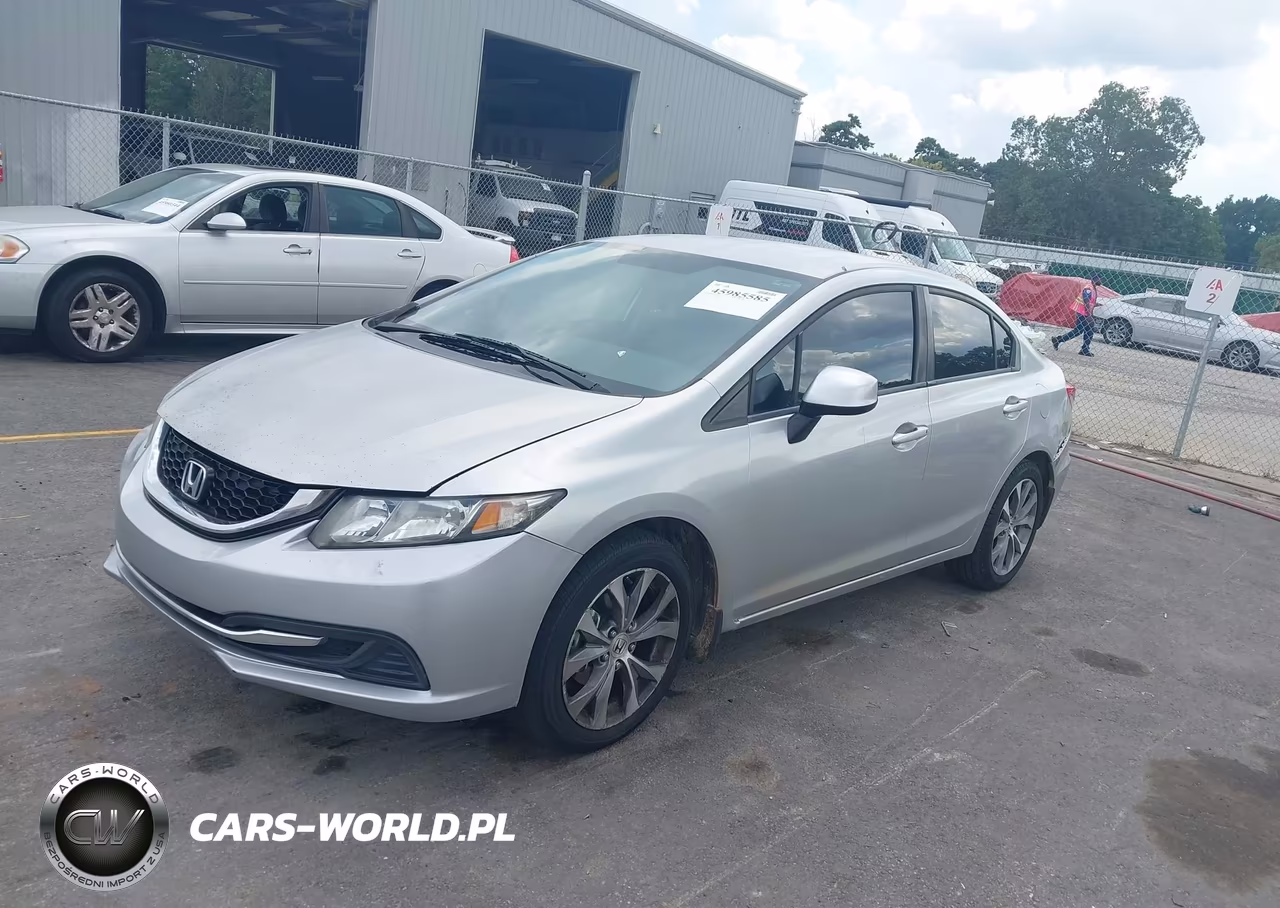2013 Honda Civic Lx VIN:2HGFB2F55DH574079 - 2