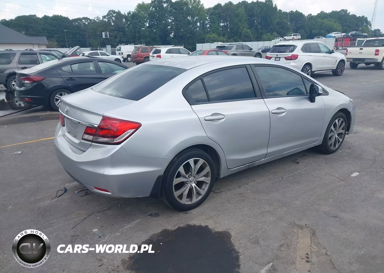 2013 Honda Civic Lx VIN:2HGFB2F55DH574079 - 4
