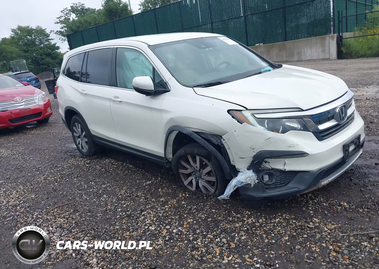 2019 Honda Pilot Ex VIN:5FNYF5H33KB020597 - 1