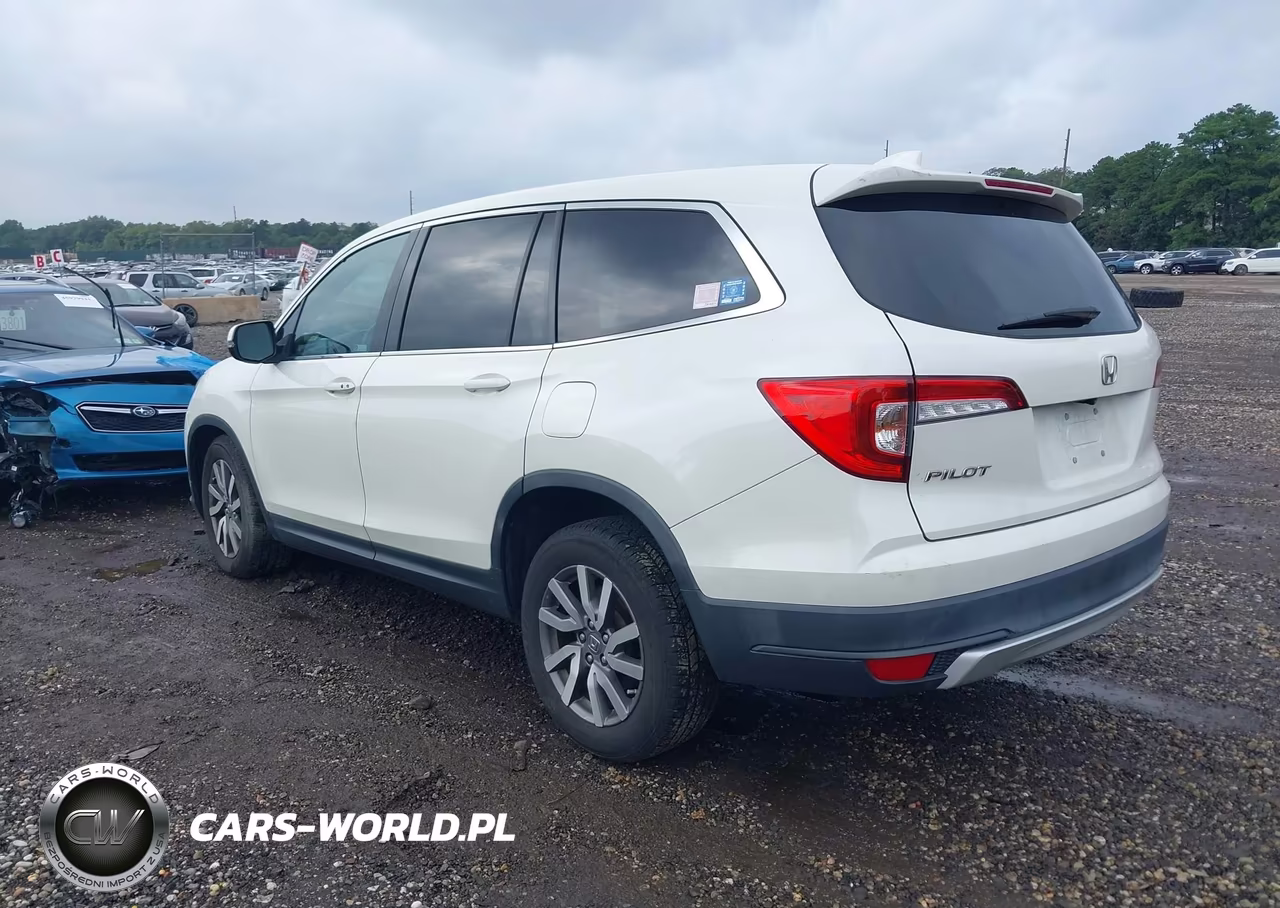 2019 Honda Pilot Ex VIN:5FNYF5H33KB020597 - 3
