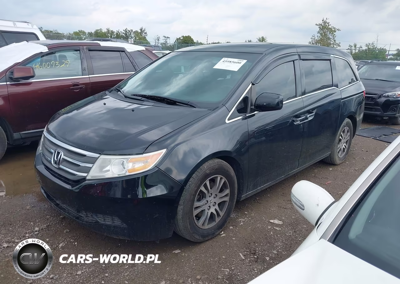2012 Honda Odyssey Ex-L VIN:5FNRL5H66CB059600 - 2