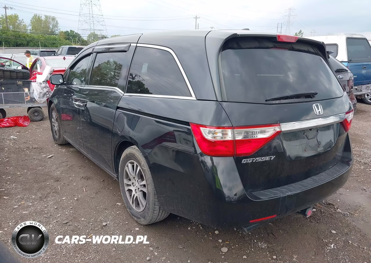 2012 Honda Odyssey Ex-L VIN:5FNRL5H66CB059600 - 3