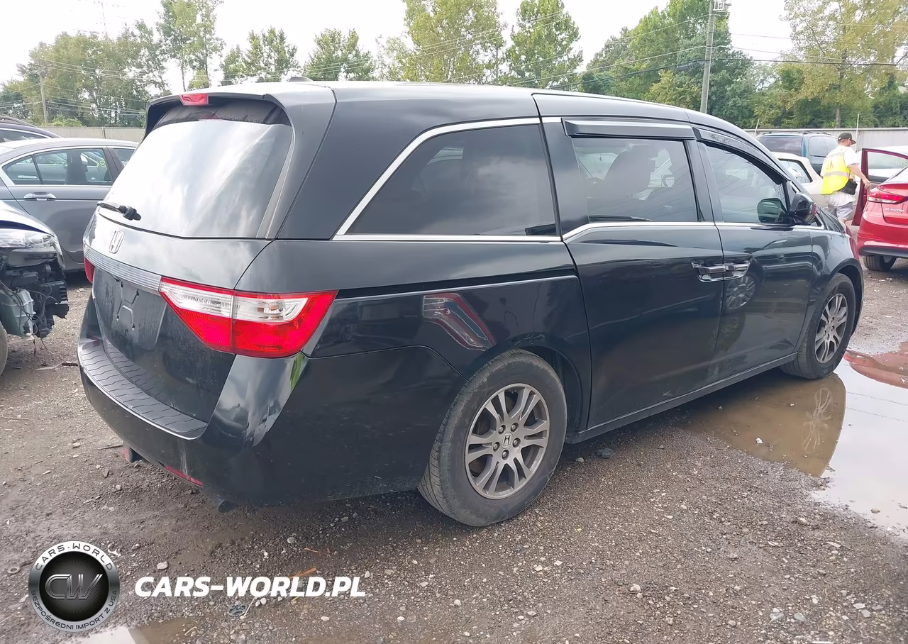 2012 Honda Odyssey Ex-L VIN:5FNRL5H66CB059600 - 4