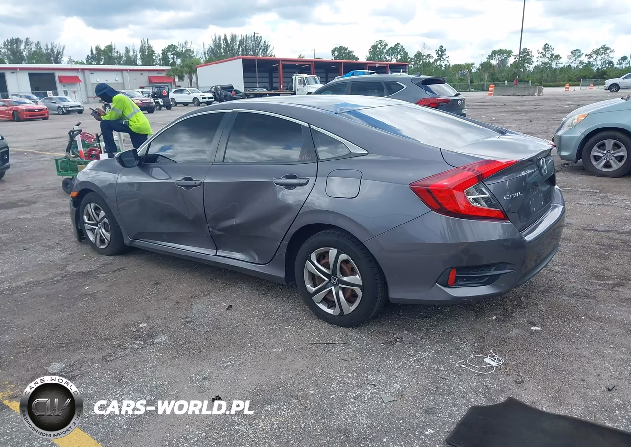 2018 Honda Civic Lx VIN:2HGFC2F54JH549960 - 3
