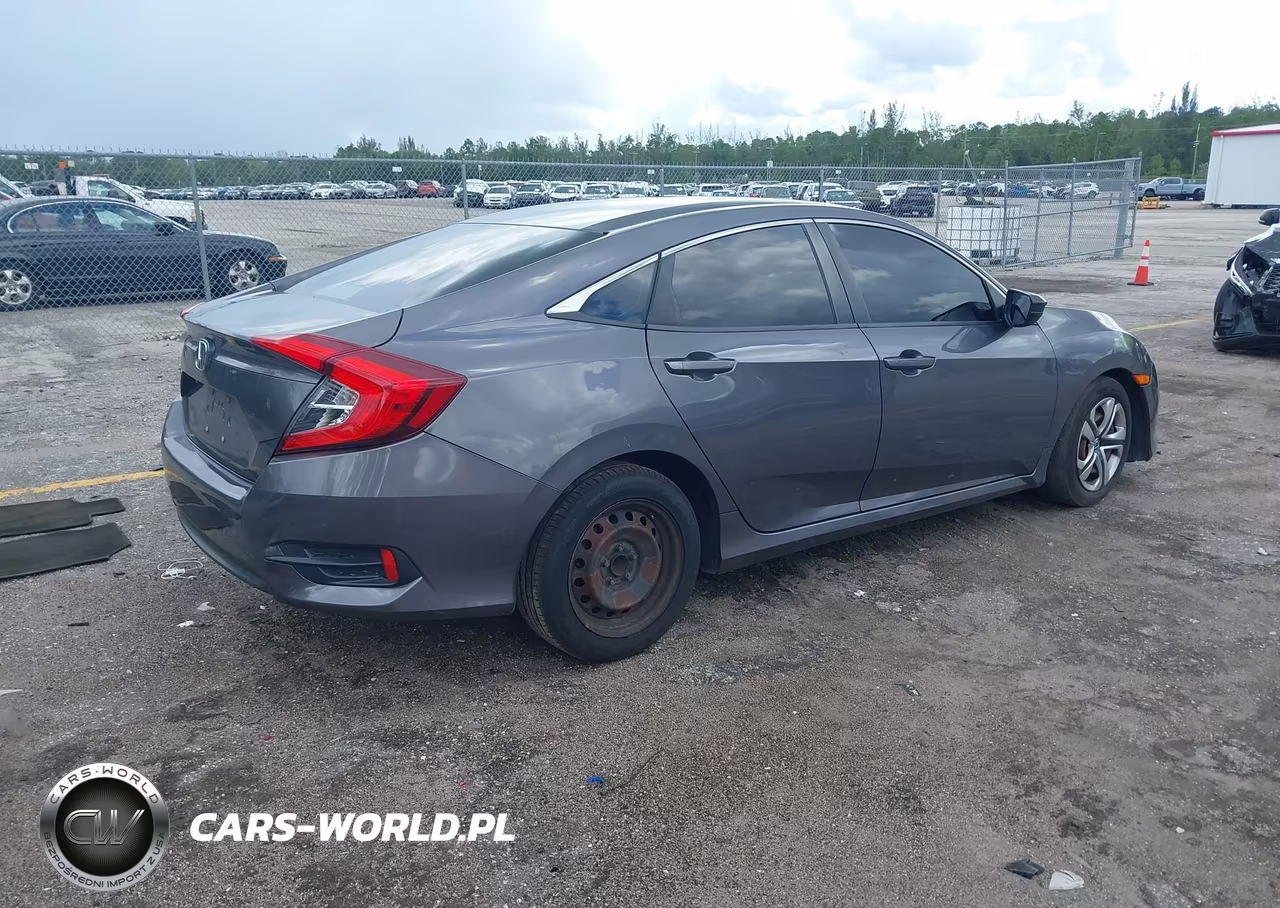 2018 Honda Civic Lx VIN:2HGFC2F54JH549960 - 4