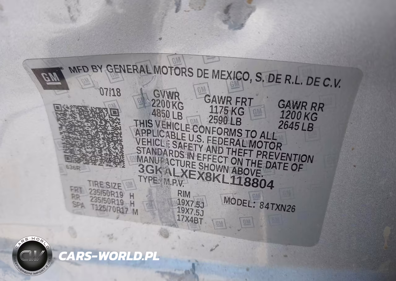2019 GMC Terrain Denali VIN:3GKALXEX8KL118804 - 9