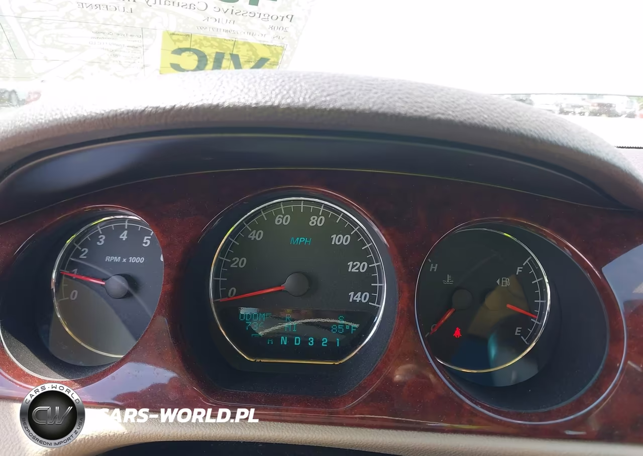 2008 Buick Lucerne Cxl VIN:1G4HD57298U171597 - 7