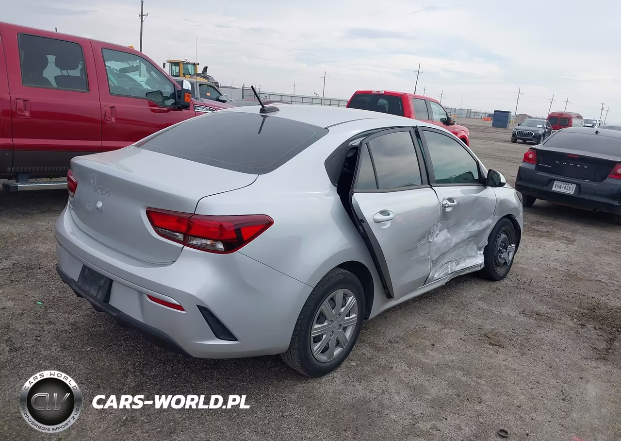 2023 Kia Rio Lx VIN:3KPA24AD4PE575355 - 4