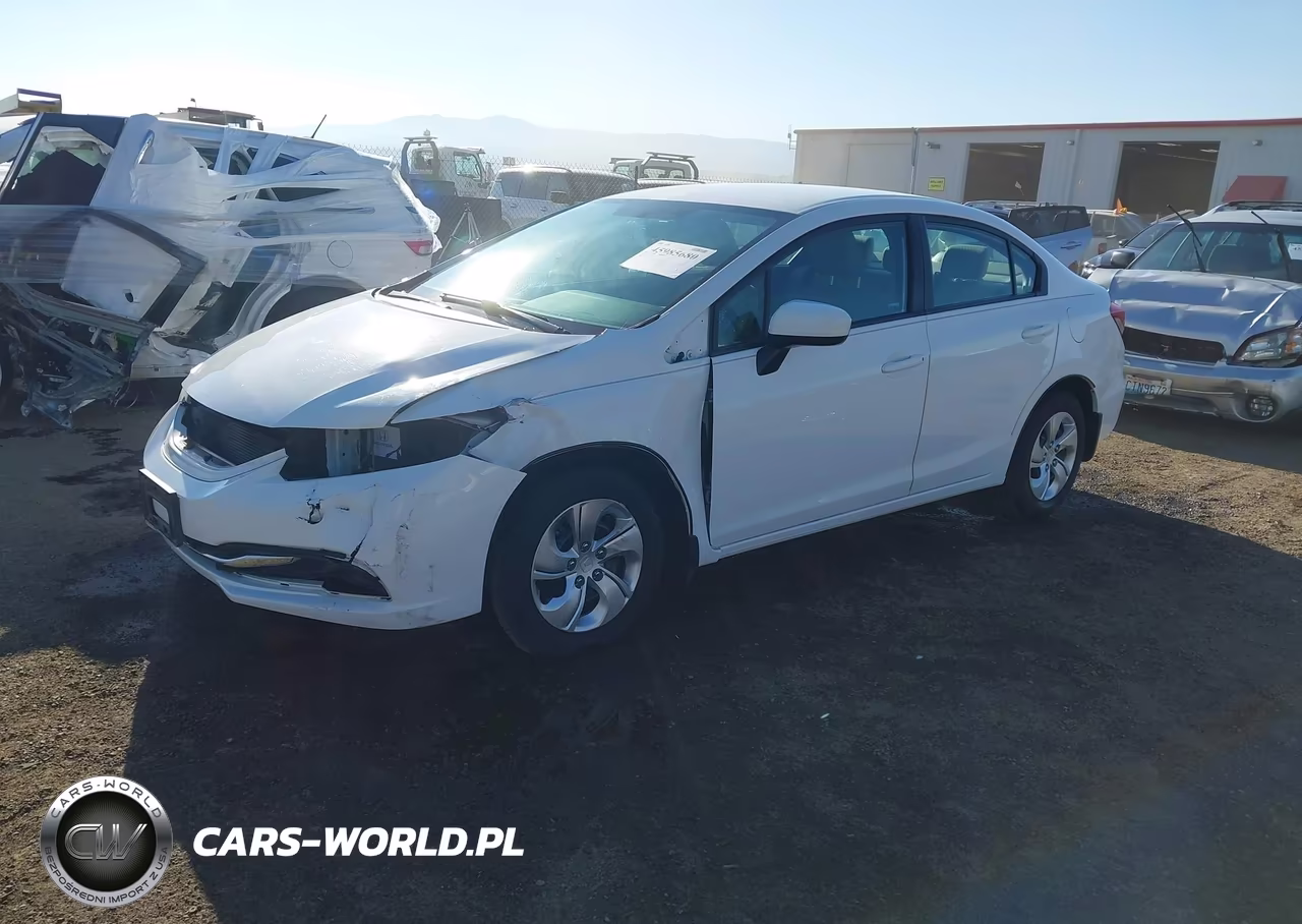 2015 Honda Civic Lx VIN:2HGFB2F57FH512685 - 2