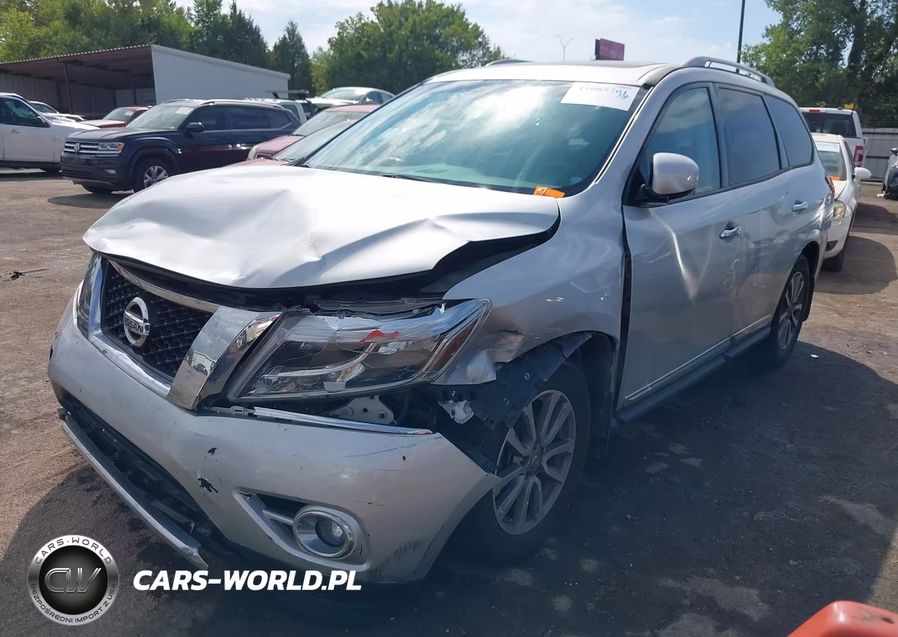 2014 Nissan Pathfinder Sl VIN:5N1AR2MN7EC655270 - 2