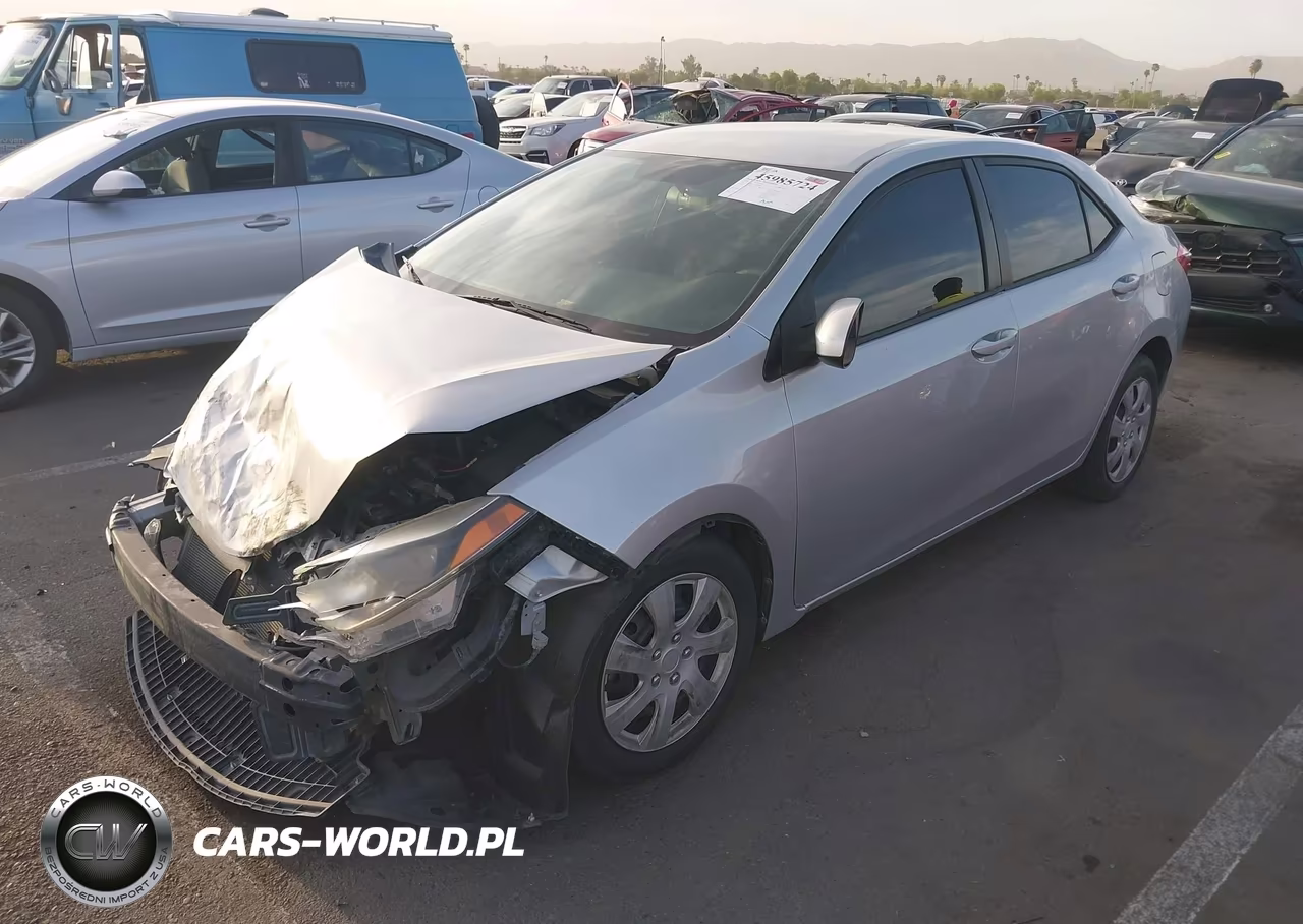 2014 Toyota Corolla Le VIN:5YFBURHE7EP026688 - 2