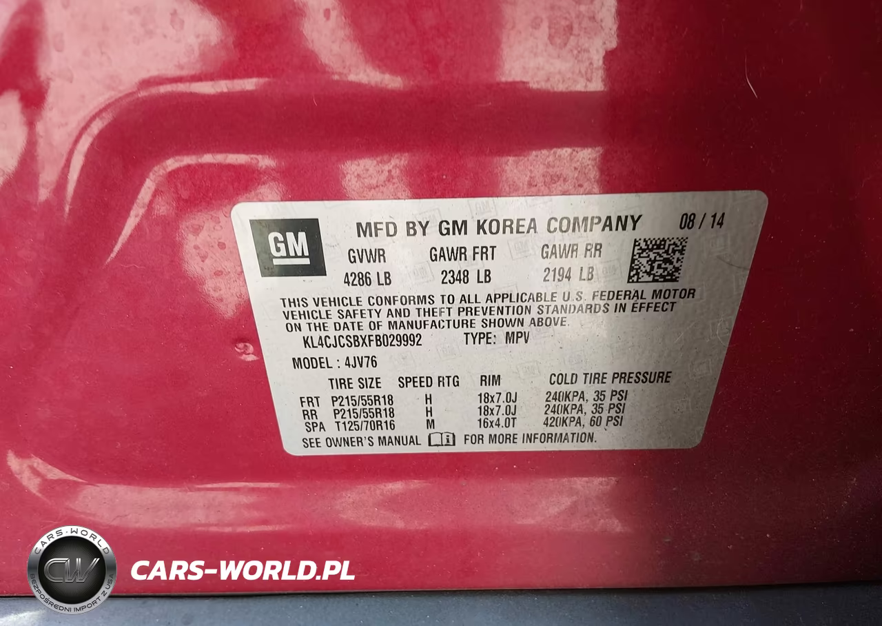 2015 Buick Encore Leather VIN:KL4CJCSBXFB029992 - 9