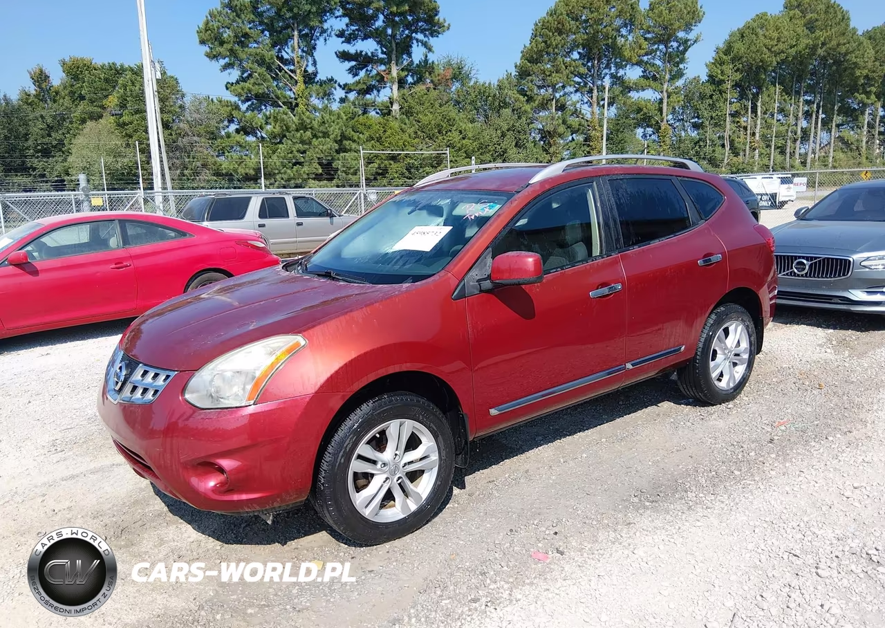 2012 Nissan Rogue Sv VIN:JN8AS5MV6CW401916 - 2