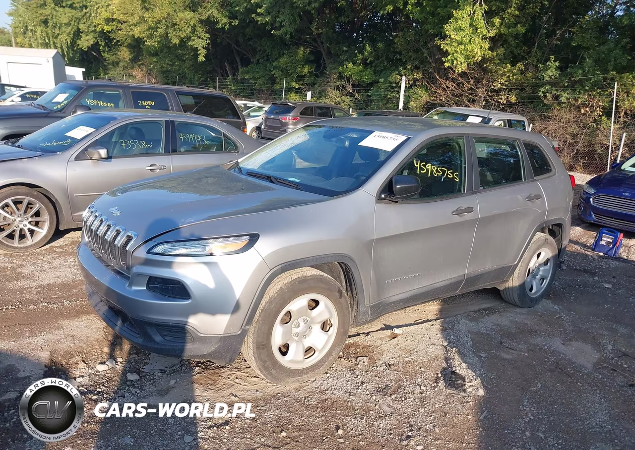 2016 Jeep Cherokee Sport VIN:1C4PJLAB4GW126883 - 2