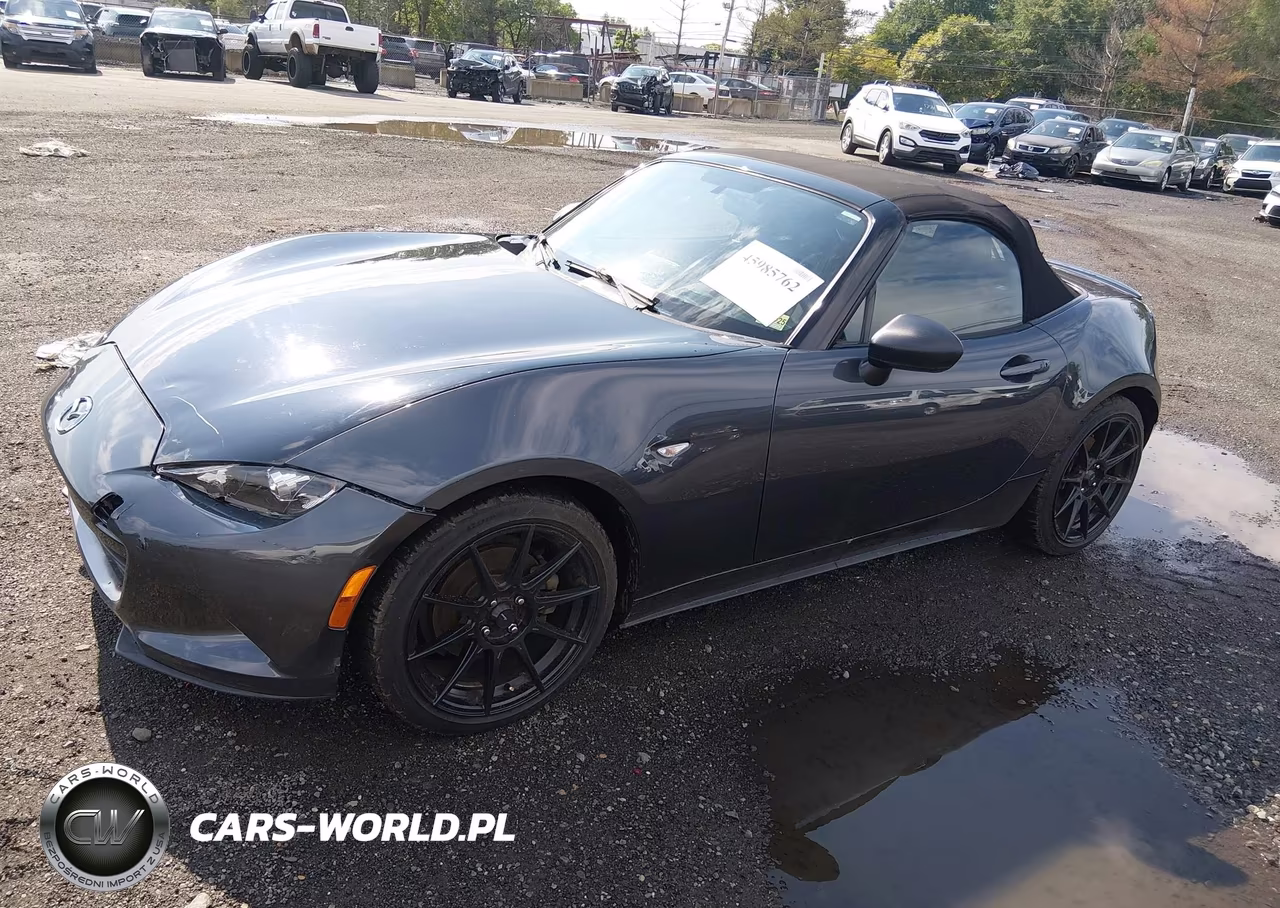 2016 Mazda Mx-5 Miata Club VIN:JM1NDAC79G0115649 - 2