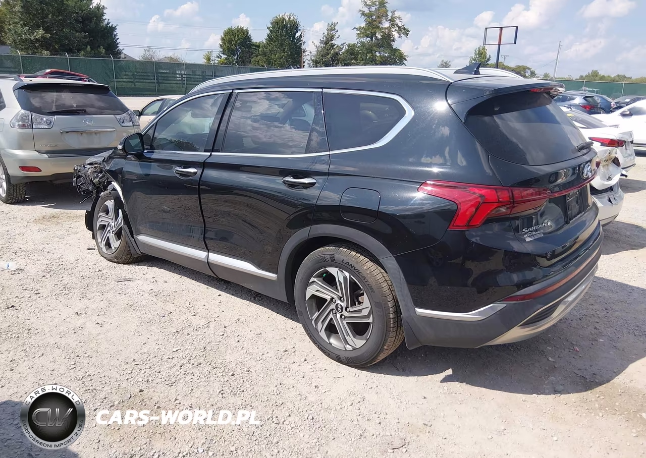 2022 Hyundai Santa Fe Sel VIN:5NMS34AJ2NH454109 - 3
