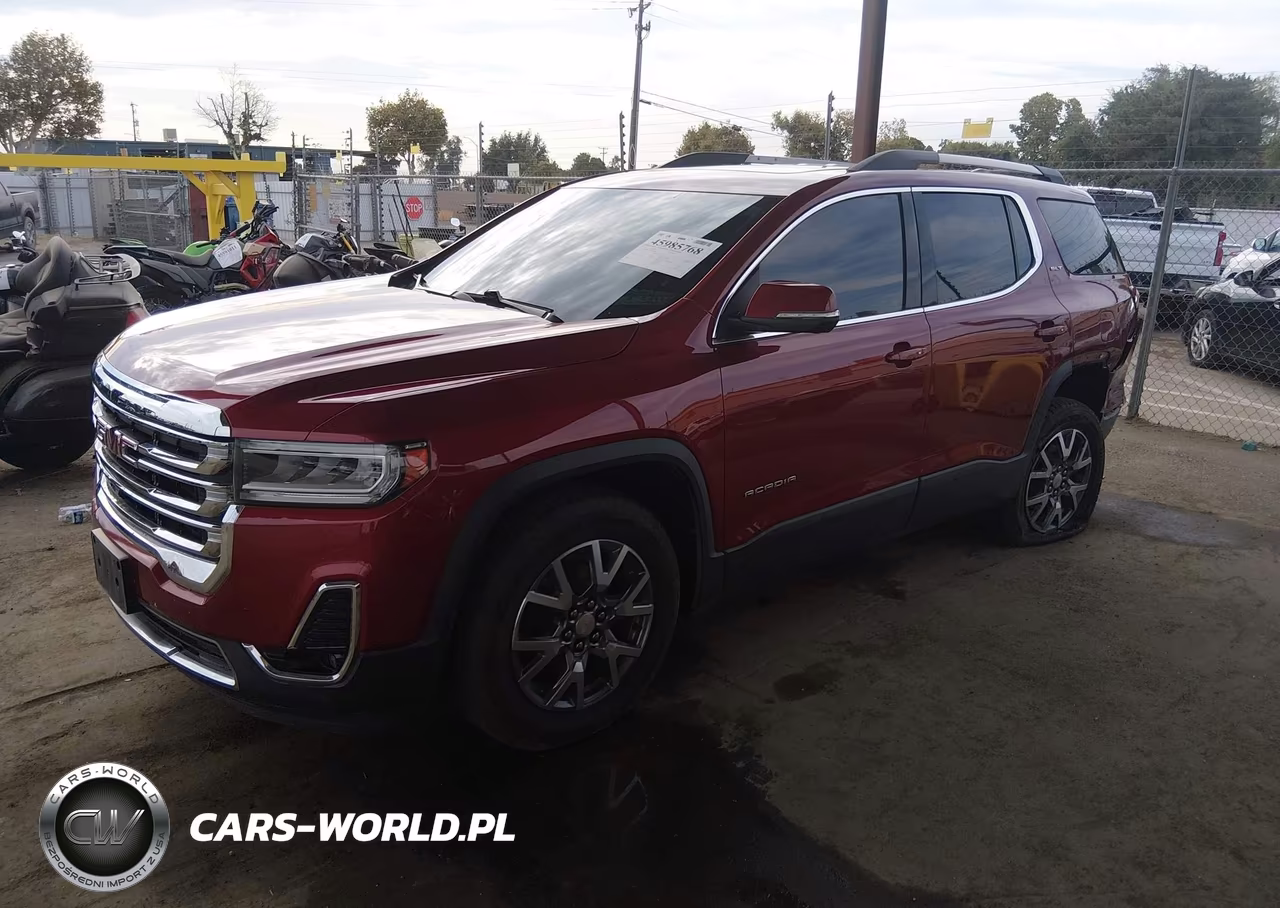 2020 GMC Acadia Fwd Slt VIN:1GKKNMLS1LZ228138 - 2