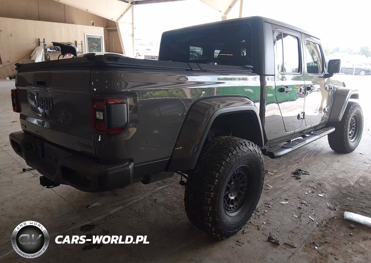 2021 Jeep Gladiator Sport S 4X4 VIN:1C6JJTAMXML543923 - 4