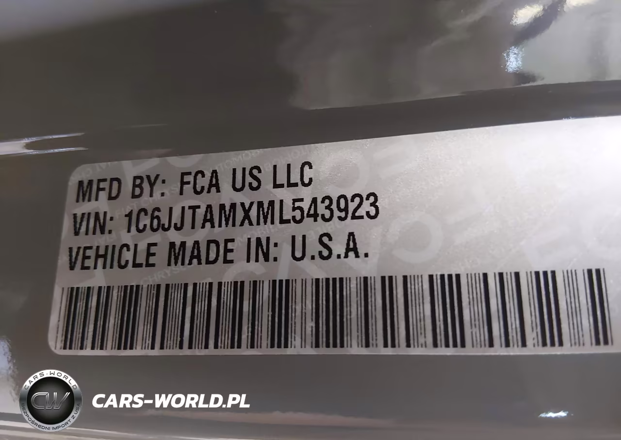 2021 Jeep Gladiator Sport S 4X4 VIN:1C6JJTAMXML543923 - 9