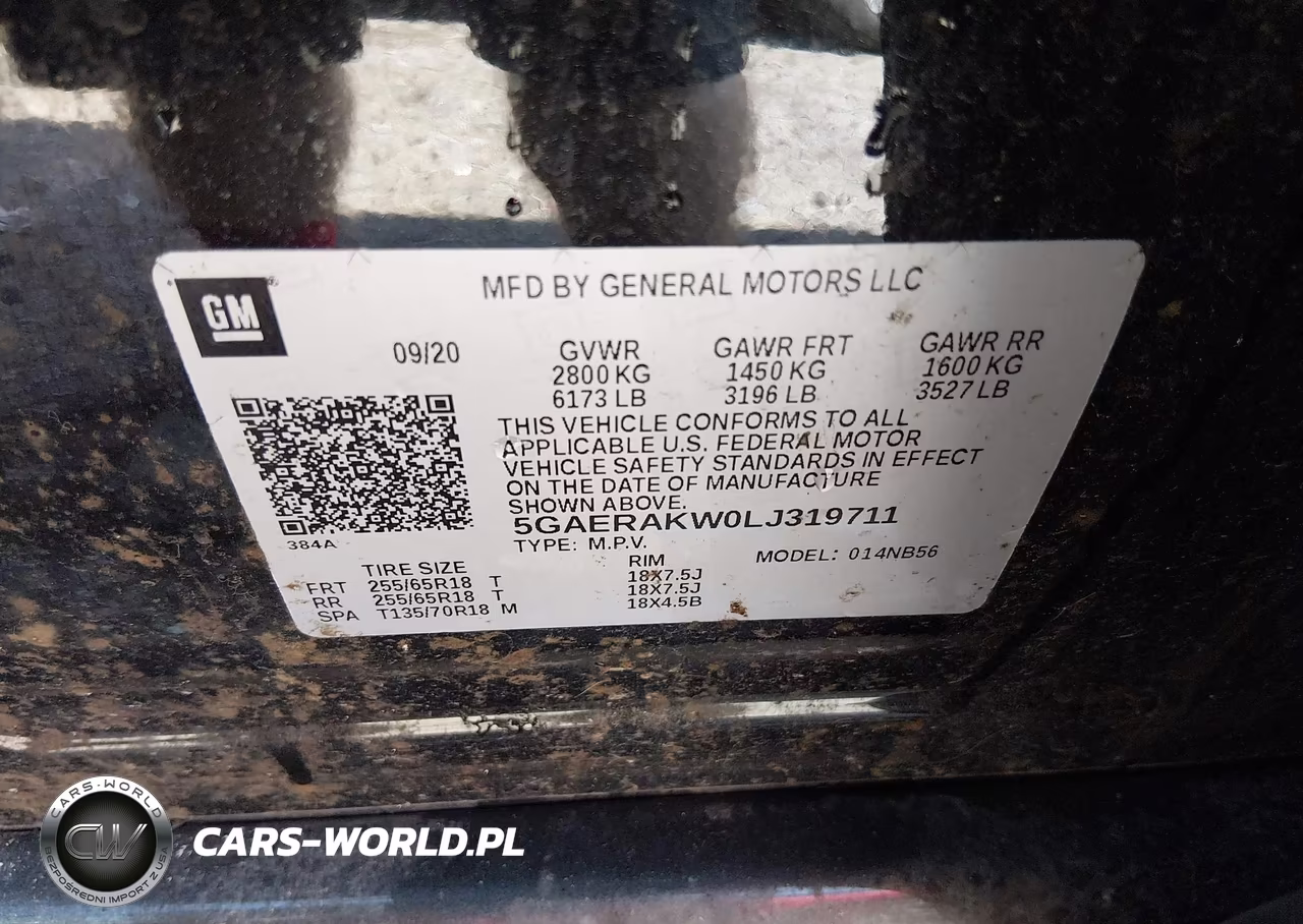 2020 Buick Enclave Fwd Preferred VIN:5GAERAKW0LJ319711 - 9
