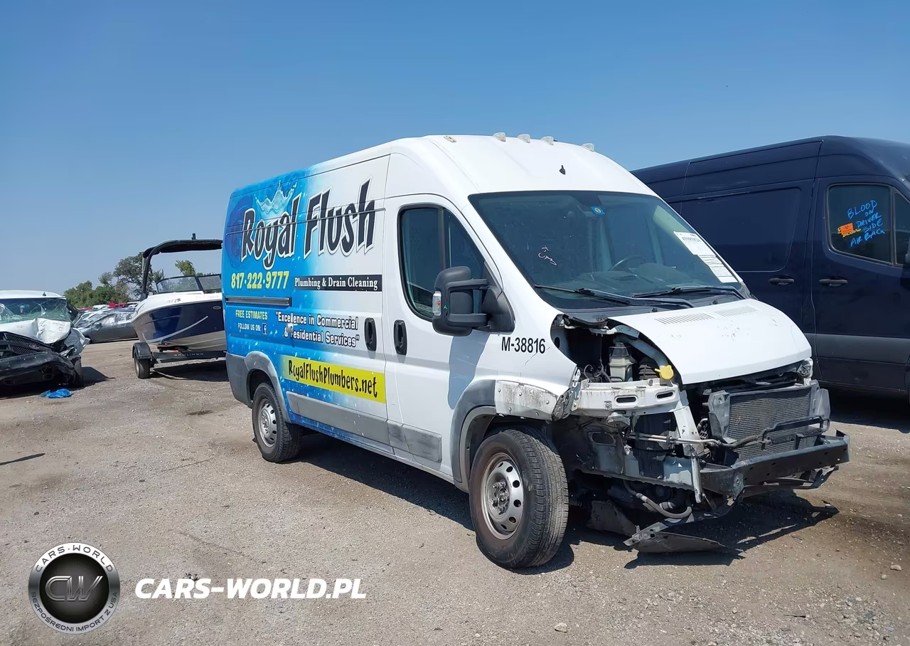 2017 Ram Promaster 1500 High Roof 136 Wb VIN:3C6TRVBG5HE517752 - 1