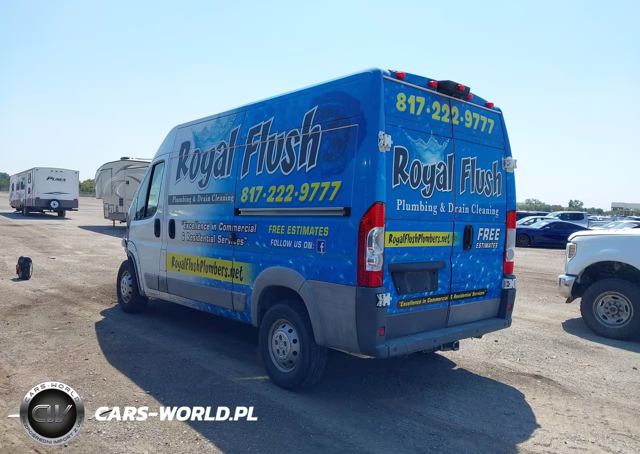 2017 Ram Promaster 1500 High Roof 136 Wb VIN:3C6TRVBG5HE517752 - 3