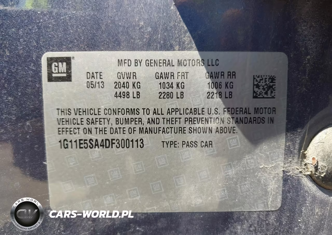 2013 Chevrolet Malibu 2Lt VIN:1G11E5SA4DF300113 - 9