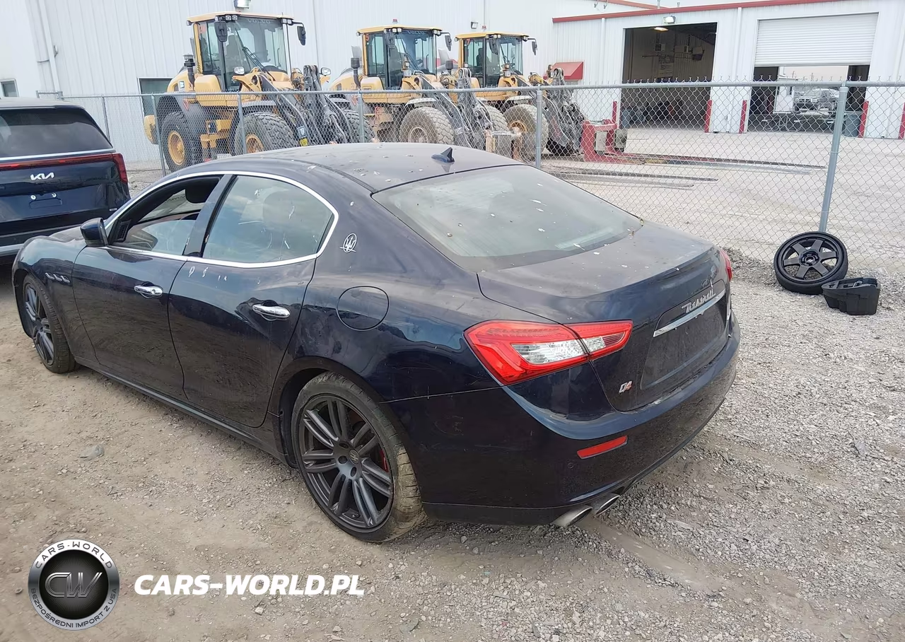 2014 Maserati Ghibli S Q4 VIN:ZAM57RTA0E1099622 - 3