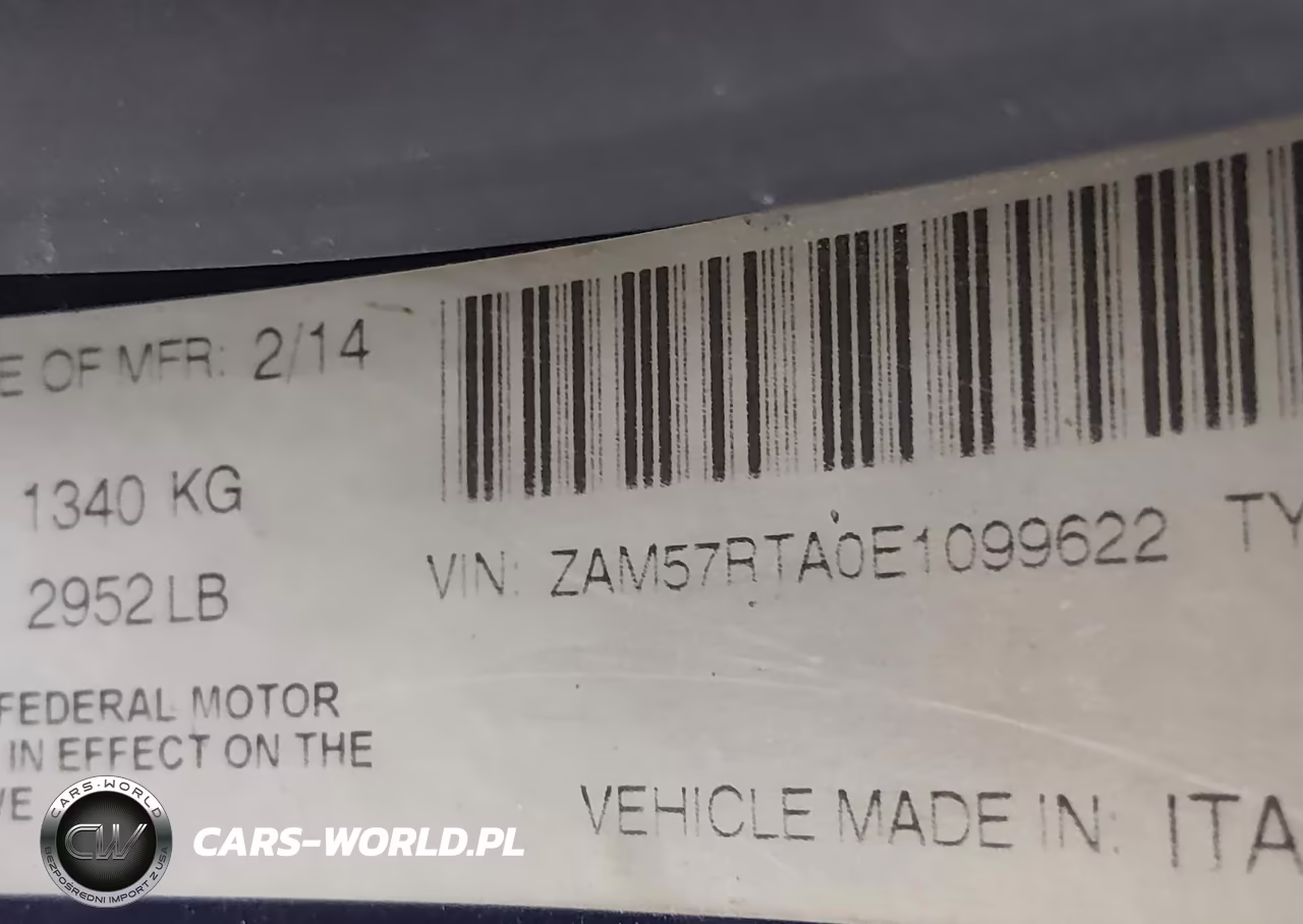 2014 Maserati Ghibli S Q4 VIN:ZAM57RTA0E1099622 - 9