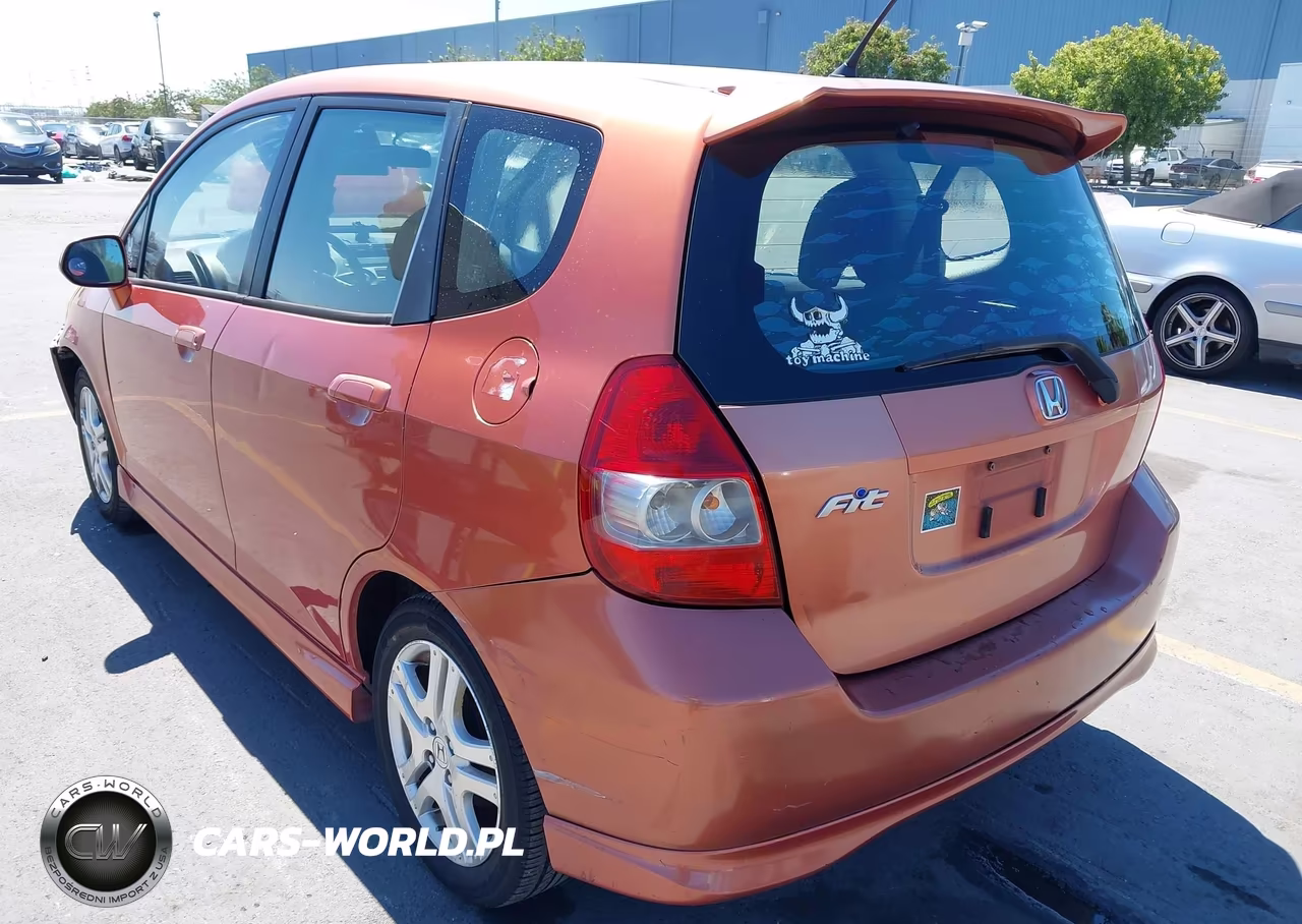 2007 Honda Fit Sport VIN:JHMGD38667S016987 - 6