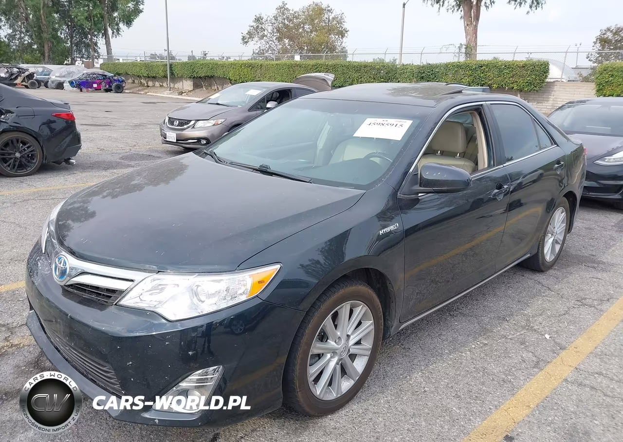 2013 Toyota Camry Hybrid Xle VIN:4T1BD1FK1DU084254 - 2